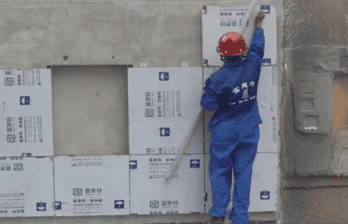 Cement board seam taping process