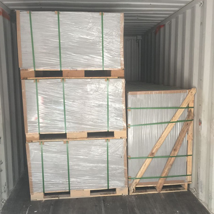 fiber cement board container loading