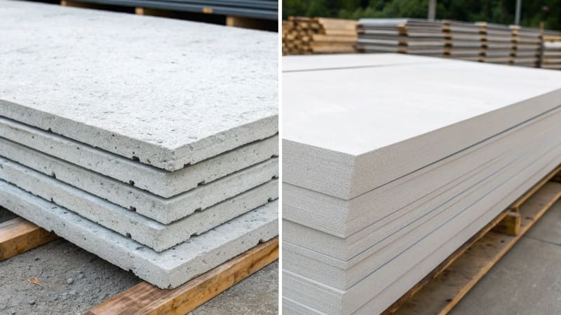 cement board vs calcium silicate board
