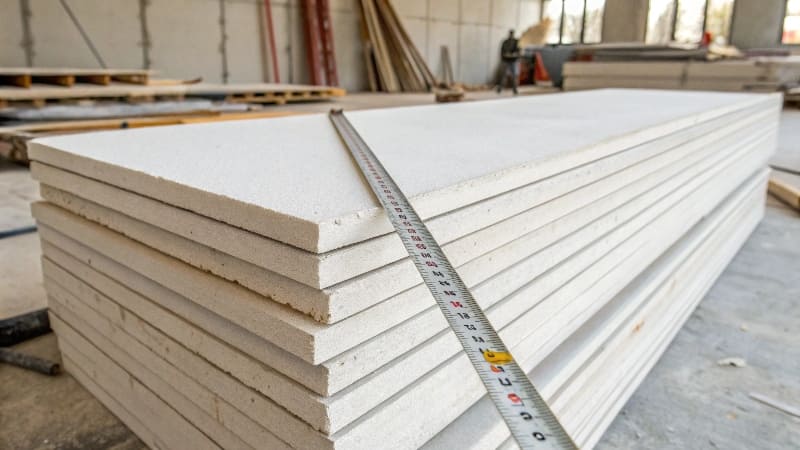 Fiber cement board water exposure effects and moisture performance