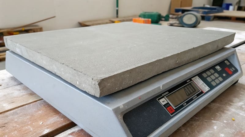 Density testing procedure diagram