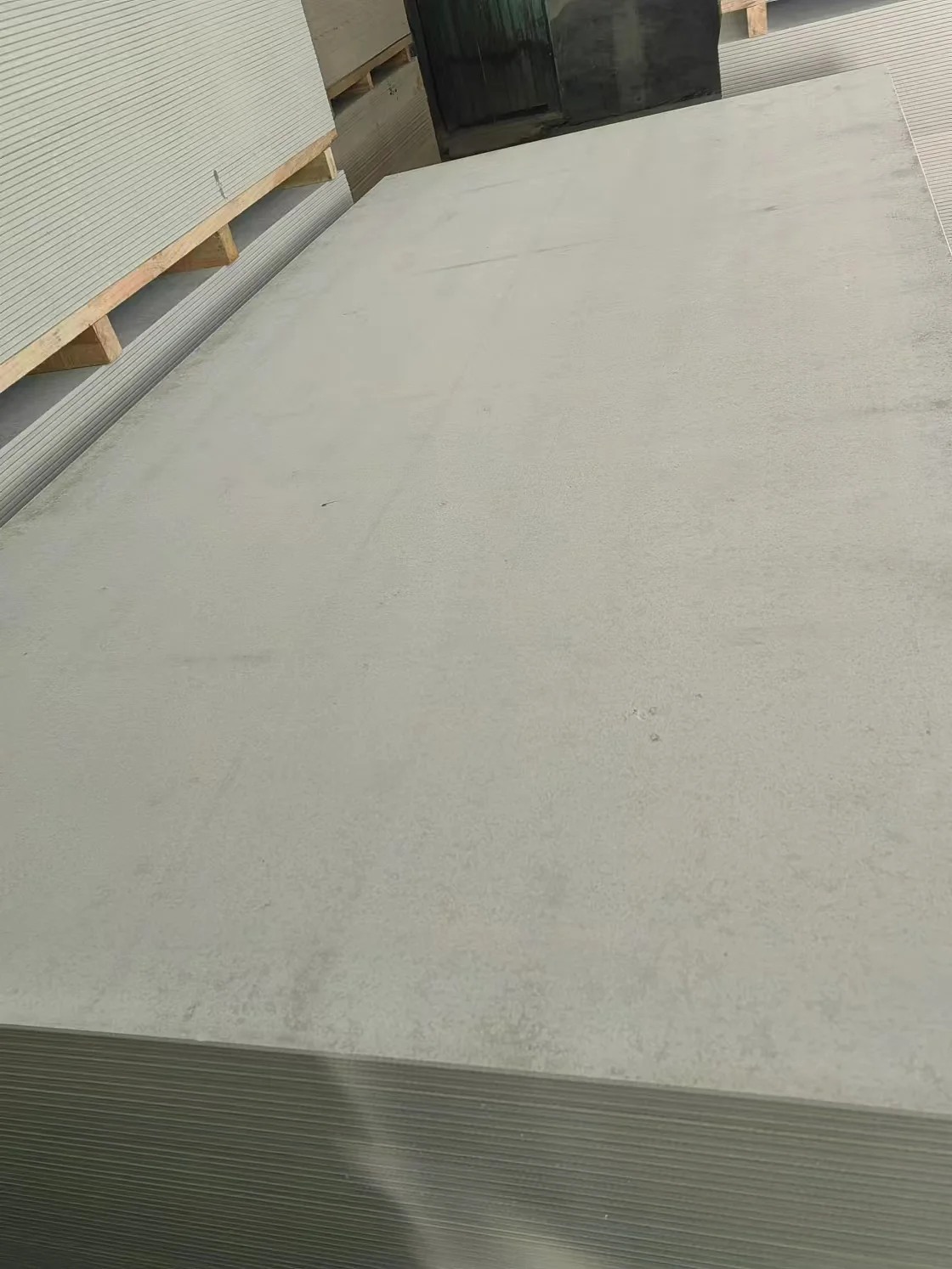 Cement board acoustic systems